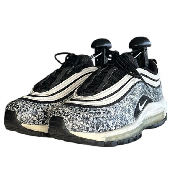 Womens Nike Air Max 97 CT1549-001 Leather Athletic Sneaker Shoes Size 7 White - Picture 2 of 6
